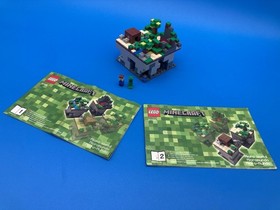 LEGO CUUSOO: Minecraft Micro World 21102 (No Box) Complete