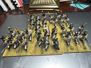 28mm sehr gut lackiertes Metall Napoleonisch. - Bild 1 von 2