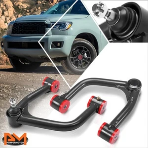 J2 Black 2-4" Lift Front Upper Control Arms Kit for 07-22 Toyota Sequoia Tundra - Foto 1 di 6