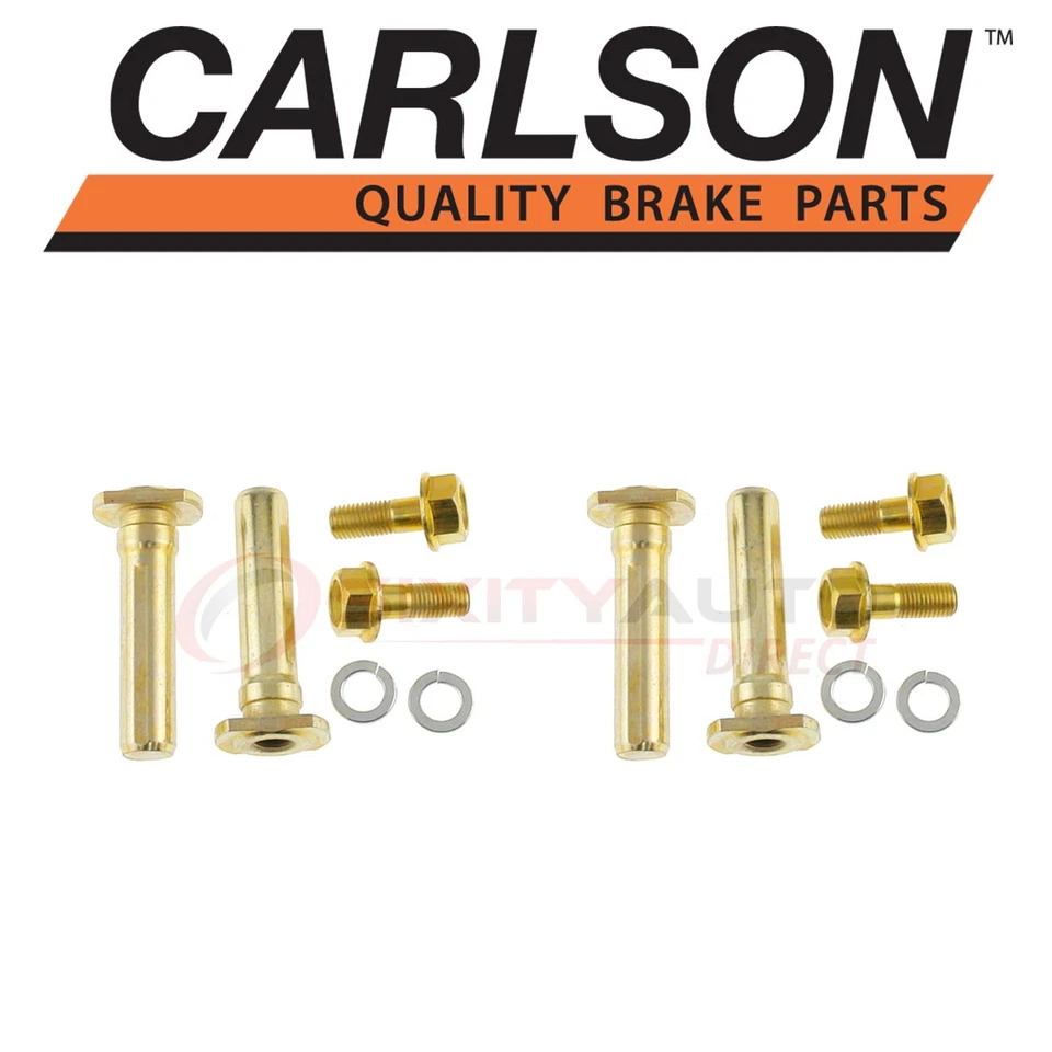 2 pc Carlson Front Brake Caliper Guide Pin Kit for 1989-1997 Nissan Pickup  dy Foto 1 de 4