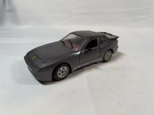 Modellino pressofuso Majorette scala 1/24 Porsche 944 Turbo - grigio - Foto 1 di 11