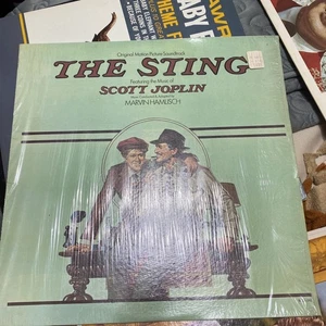 The Sting Soundtrack Vinyl LP Record Album Featuring Music of Scott Joplin - Picture 1 of 3