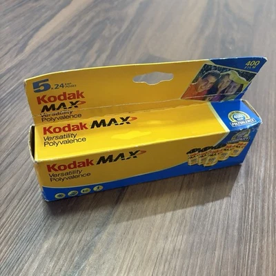 Kodak Max Versatility 400 35mm Color Film, Four 24-Exposure Rolls (EXP 2009) - Image 1 of 4