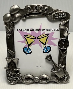 Vintage Y2K Millennium 1999-2000 Bilderrahmen 3,5x5 - Bild 1 von 6