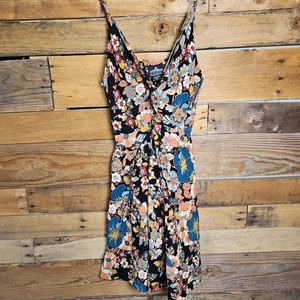 Vestido para mujer Angie Twist Top Floral Talla Mediana Correas Ajustables Cálido Otoño Col - Imagen 1 de 7