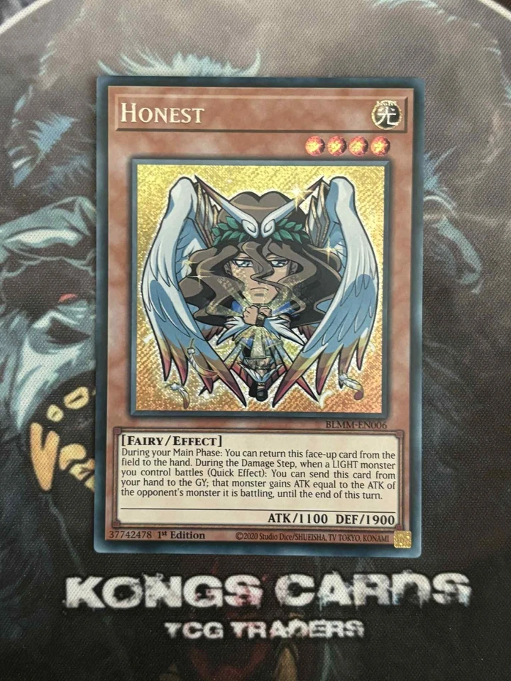BLMM-EN006 "Honesto" Secreto Raro YuGiOh! NUEVO  Foto 1 de 1