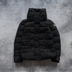 Authentic Women's Moncler Down Puffer Jacket Size XL Logo Streatwear Y2K Vintage - Picture 1 of 17