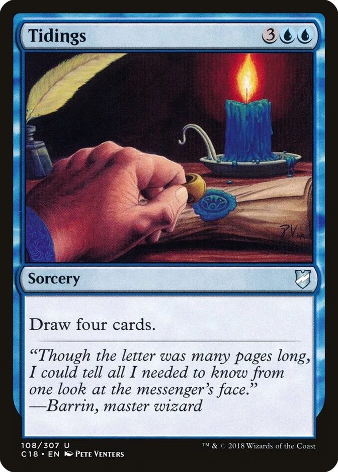 Tidings [Commander 2018] (C18 108) Near Mint - Image 1 of 1