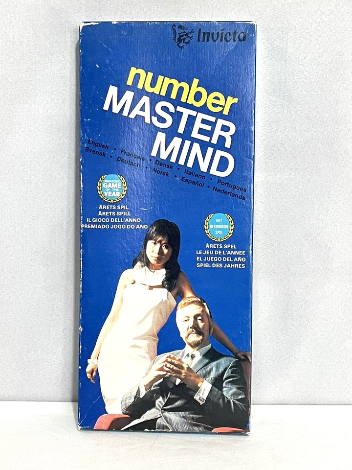 -Vintage Master Mind Numbers  Game by  Invicta  1976  Complete - Image 1 of 4