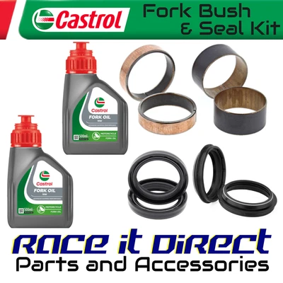 Kit de sello de horquilla y arbusto para Aprilia Dorsoduro 750 SMV 2007-2015 Castrol Set Foto 1 de 4