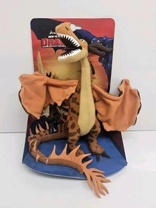 How to Train Your Dragon Hookfang Monstrous Nightmare 11" Plush Wired Wings - Picture 1 of 2
