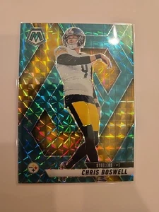 2025 Panini Mosaic Football - Chris Boswell #57 Green Mosaic Pittsburgh Steelers - Bild 1 von 2