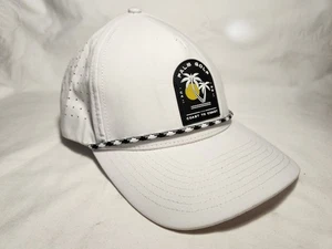 Palm Golf Co Coast To Coast weiß Ball Trucker Cap Mütze Druckknopflasche - Bild 1 von 5