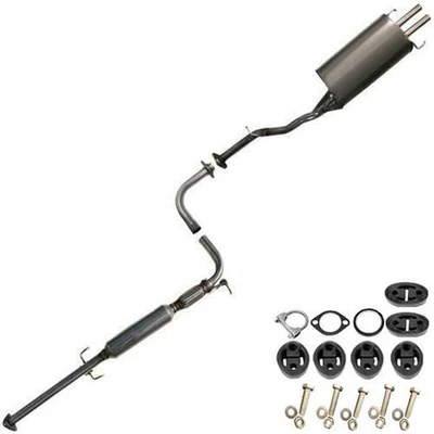 Kit de escape de acero inoxidable con pernos y perchas se adapta a: Accord 1994-97 1997-99 CL Foto 1 de 4