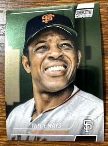2022 Stadium Club Chrome #175 Willie Mays BASEBALL San Francisco Giants π₯βΎπ₯ - Picture 1 of 6