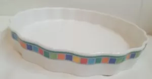 Villeroy & Boch Twist Alea Limone ca. 11,25" Quiche Top Zustand SELTENER FUND - Bild 1 von 4
