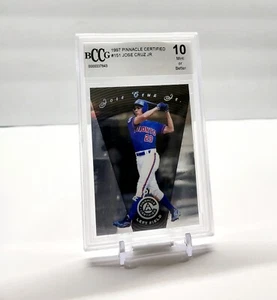 José Cruz Jr. 1997 novato de radiocontrol Toronto Blue Jays BCCG 10 M certificado Pinnacle #151 - Imagen 1 de 2