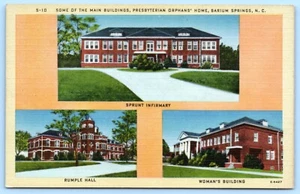 Postal Presbyterian Orphan's Home Barium Springs Carolina del Norte #C15 - Imagen 1 de 2