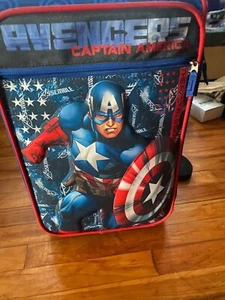 captin america rolling suitcase roller wheel and extension hand bar - Picture 1 of 2