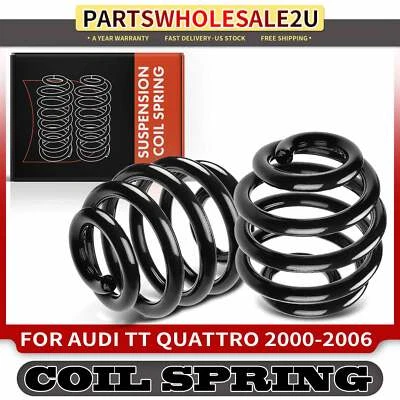 2x mola helicoidal de suspensão para Audi 8N3 TT Quattro 2001-2006 com suspensão esportiva - Imagem 1 de 4