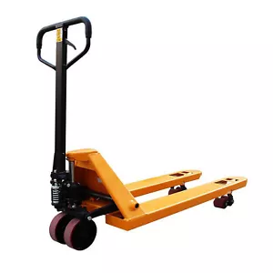 5500lb Industrial Warehouse Manual Pallet Jack with 48"X27" Fork,labor-saving - Picture 1 of 8