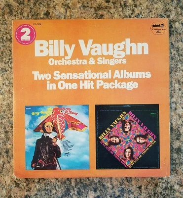 BILLY VAUGHN ORCHESTRA & SINGERS DOUBLE LP, PICKWICK/DOT RECORDS PTP-2036. 1960s - Image 1 of 4