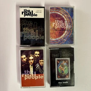 The Real People tape cassette Bundle Job Lot 1990s Wndow Pane Etc X 4 - Picture 1 of 2