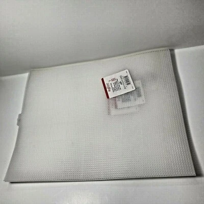 9 Sheets Quick Count 14"x11" Plastic Canvas 7 Mesh - 8 Clear, 1 White - Image 1 of 4