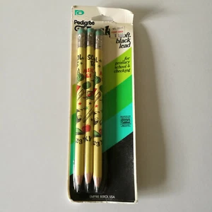 Vintage Empire Berol HUSKY Pencils 3 Pack Made in USA 1977 Soft Black Lead - Picture 1 of 5