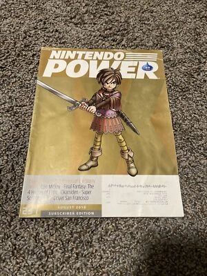 Revista Nintendo Power #257 agosto 2010 Dragon Quest IX variante quiosco, rara Foto 1 de 3