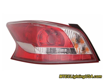 TYC NSF Left Side Halogen Tail Light Lamp Assembly for Nissan Altima 2013 Foto 1 de 2