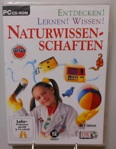 Naturwissenschaften Software Schule PC CD-ROM Entdecken Lernen Wissen Kids #T392 - Bild 1 von 2