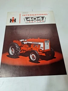 Brochure trattore mietitrebbia internazionale vintage International 404 - Foto 1 di 5