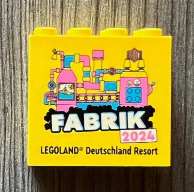 LEGOLAND  LEGO " FABRIK  2024 " SAMMELSTEIN / SONDERSTEIN - Bild 1 von 2