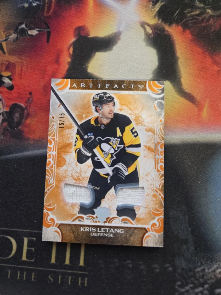 24/25 Artifacts Kris Letang Dual Patch 15/15 - Image 1 of 1