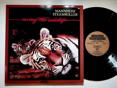 1986 Mannheim Steamroller Saving The Wildlife Vinyl LP Record Gatefold VG+ - Image 1 of 4