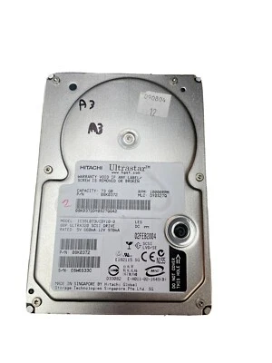Hitachi Ultrastar 73GB 10000RPM ULTRA320 SCSI DRIVE IC35L073UCDY10-0  - Image 1 of 2