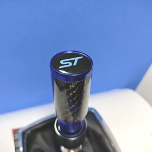 BLUE CARBON ST SPORT STICK SHIFT GEAR KNOB for FOCUS MK2 MK3 MK4 FIESTA MK7 2.0T - Picture 1 of 8