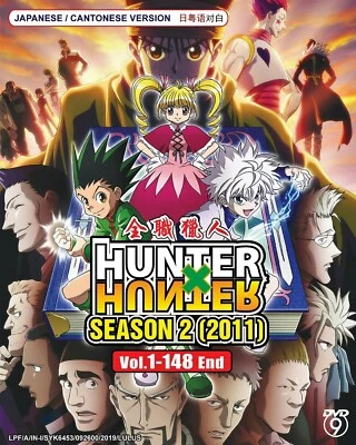 Hunter x Hunter 2011 Complete ENGLISH DUBBED Anime DVD Box 148 Episodes Foto 1 de 4