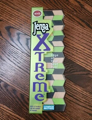 Jenga Xtreme Wooden Stacking Blocks Game - Clean & Complete ~ No Instructions! - Image 1 of 4