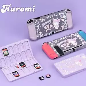 GeekShare X Sanrio Protective Case for Switch/OLED Kuromi Translucent - Picture 1 of 27
