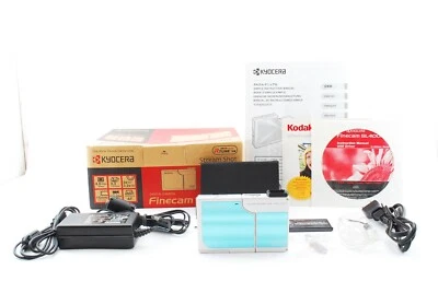 Rare  Color ✨N-MINT✨ Kyocera Finecam SL400R 4.0MP Digital Camera From JAPAN S392 - Image 1 of 4