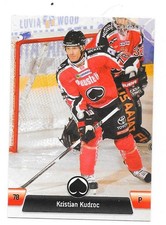 2011-12 Finnish CardSet #132 Kristian Kudroc Ässät, HK Michalove