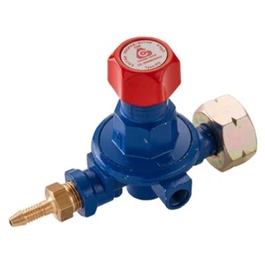 Cavagna High Pressure Butane Regulator 0.5-2 bar Adjustable 21.8 mm nut 8Kg/hr - Picture 1 of 11