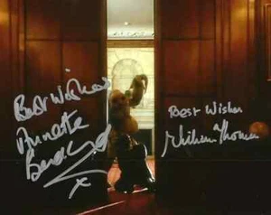 Doctor Who Autograph: WILLIAM THOMAS & ANNETTE BADLAND (Boom Town) Signed Photo - Imagen 1 de 1