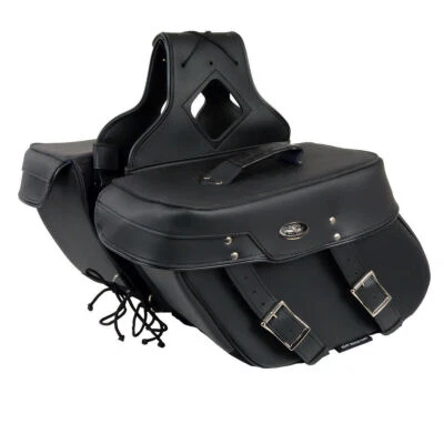 ALFORJAS DE BOLSILLO INCLINADAS PARA PISTOLA PVC CREMALLERA MOTO 14" W PARA KAWASAKI - KSAJE Foto 1 de 4