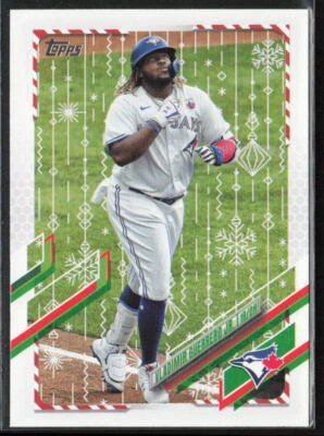 2021 Topps Holiday Vladimir Guerrero Jr. HW146 Metallic | Toronto Blue Jays - Image 1 of 2