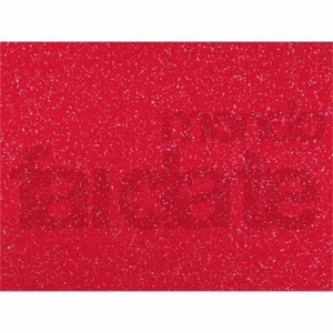 Pannolenci colore rosso con Glitter - Foglio di cm 30x40 - Spessore 1 mm - Foto 1 di 1