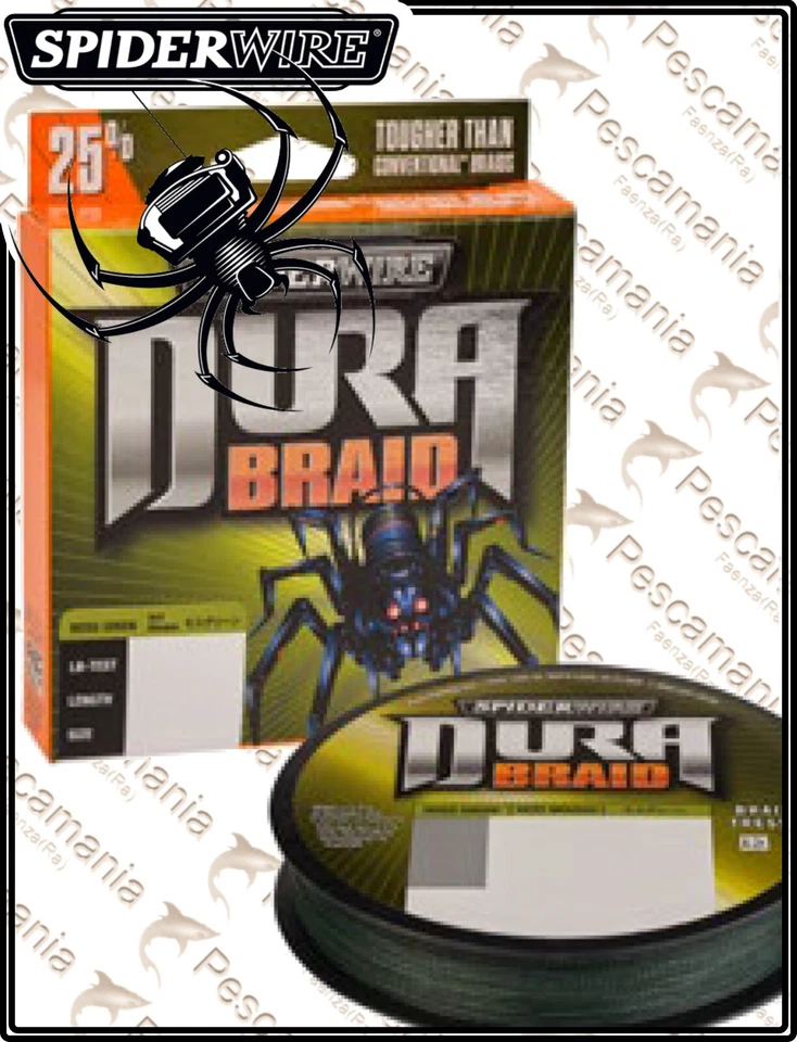 SpiderWire DURABRAID Green multifibra 150 Yards - 135mt Trecciato - Immagine 1 di 1