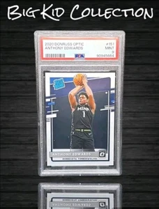 2020-21 Optic Anthony Edwards Rc Rated Rookie PSA 9 - Picture 1 of 3